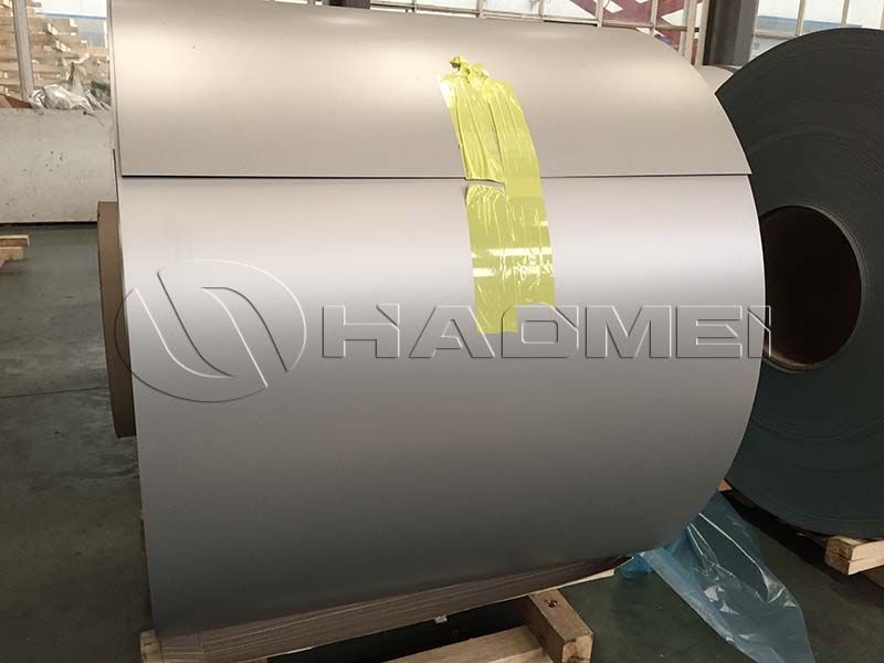 ¿Cuánto dura la lámina de aluminio recubierta de PVDF?